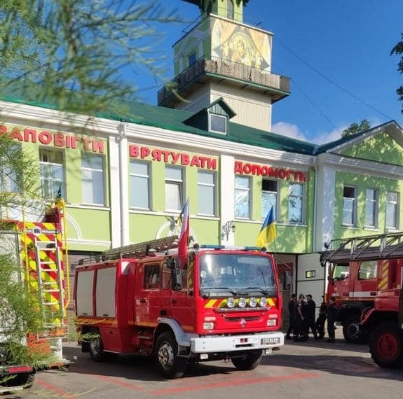 пожежна техніка з Польщі в Умані