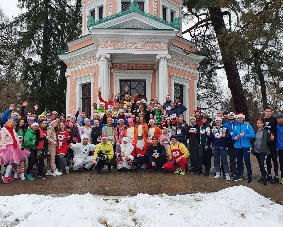 Новорічний забіг в складі бігової спільноти Uman Runners Club