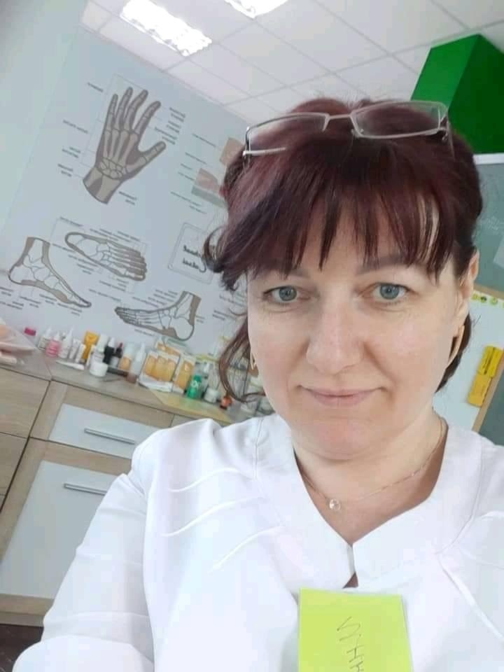 Селфі під час останніх курсів з подології