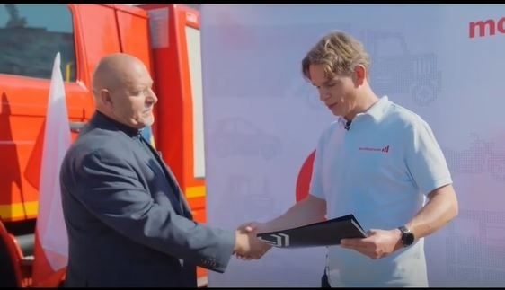пожежна техніка з Польщі в Умані