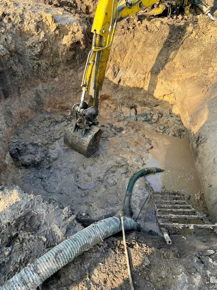 ліквідація пориву Уманьводоканал 1