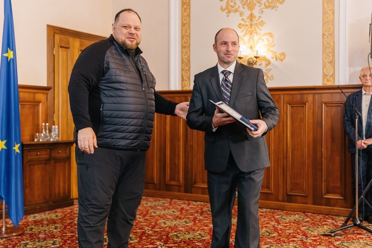 Умань, Віталій Любич, відзнака Верховної Ради України