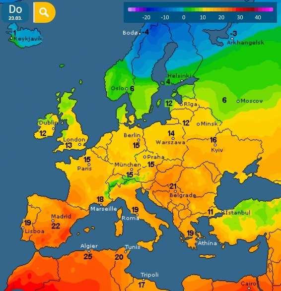 карта погоди 