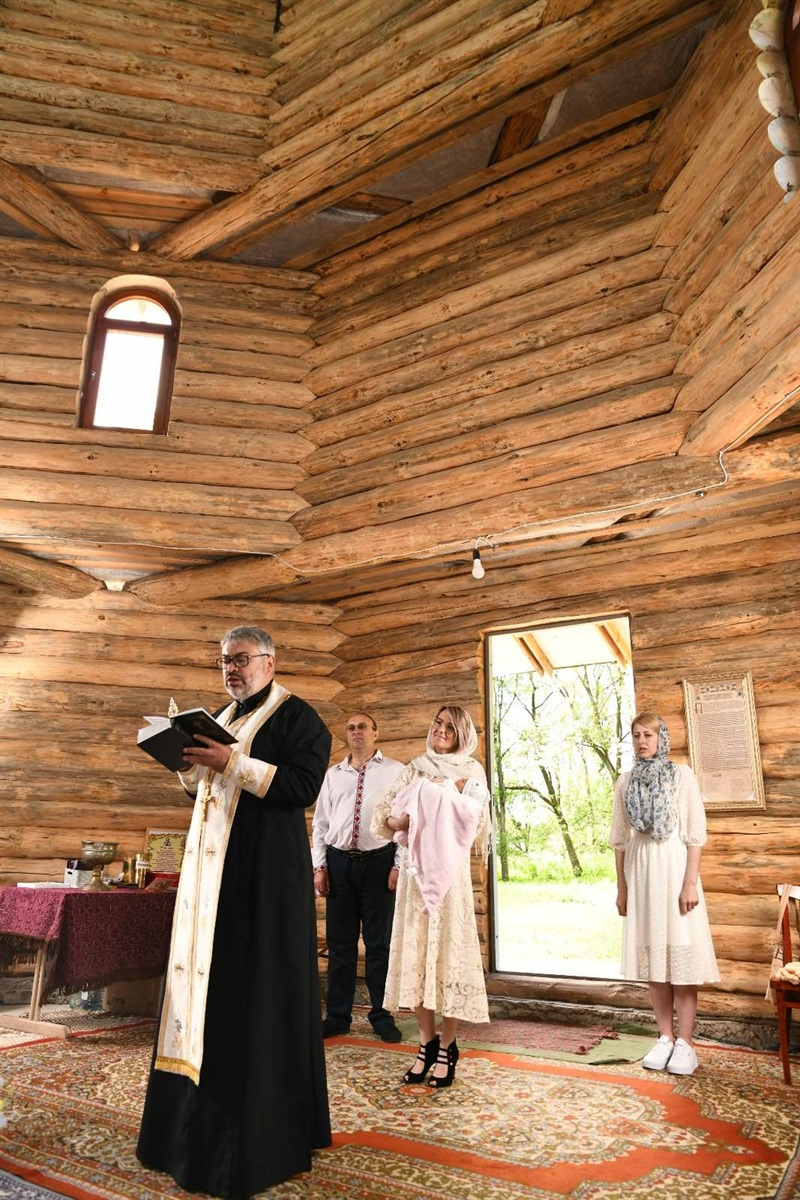 Хрещення в храмі Марії Магдалини