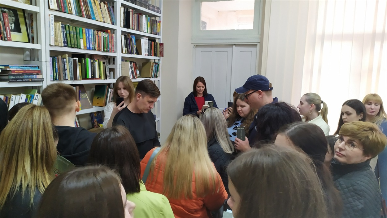 Умань, презентація роману Макса Кідрука