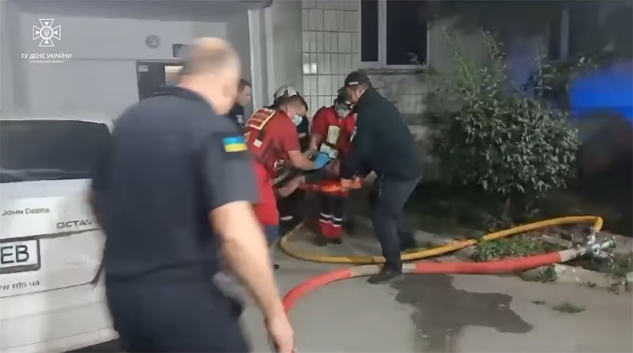 Умань, пожежа